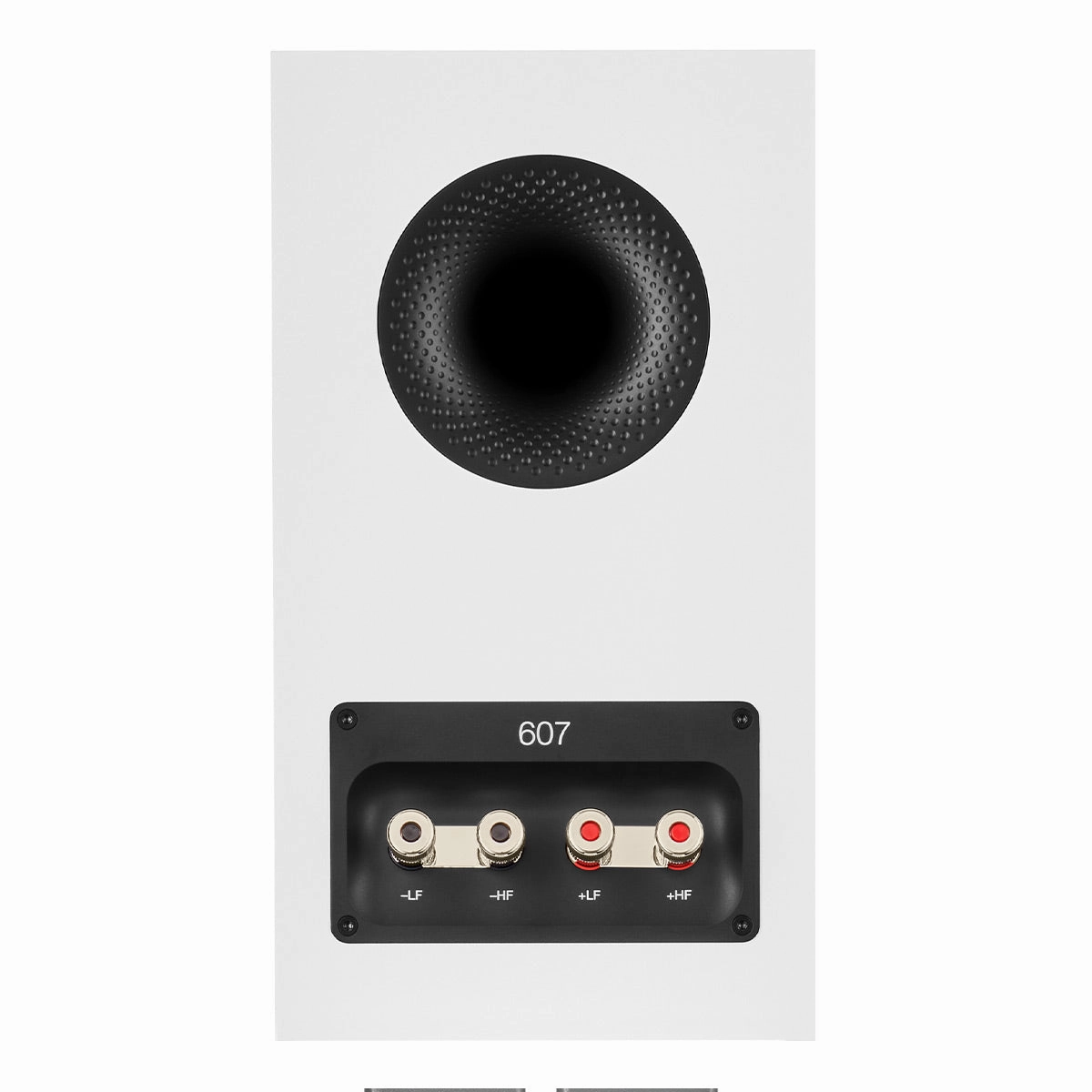 Bowers & Wilkins 607 S3 2-Way Bookshelf Speakers with 5" Continuum Cone Drivers - Pair (White)