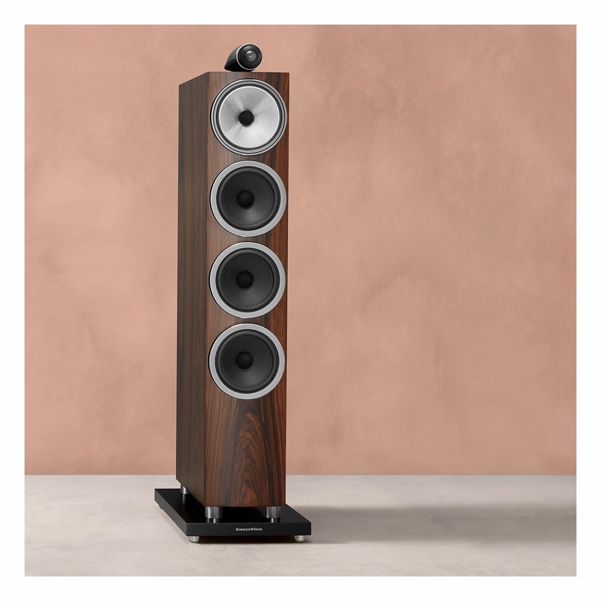 Bowers & Wilkins 702 S3 3-Way Floorstanding Speaker - Each (Mocha)