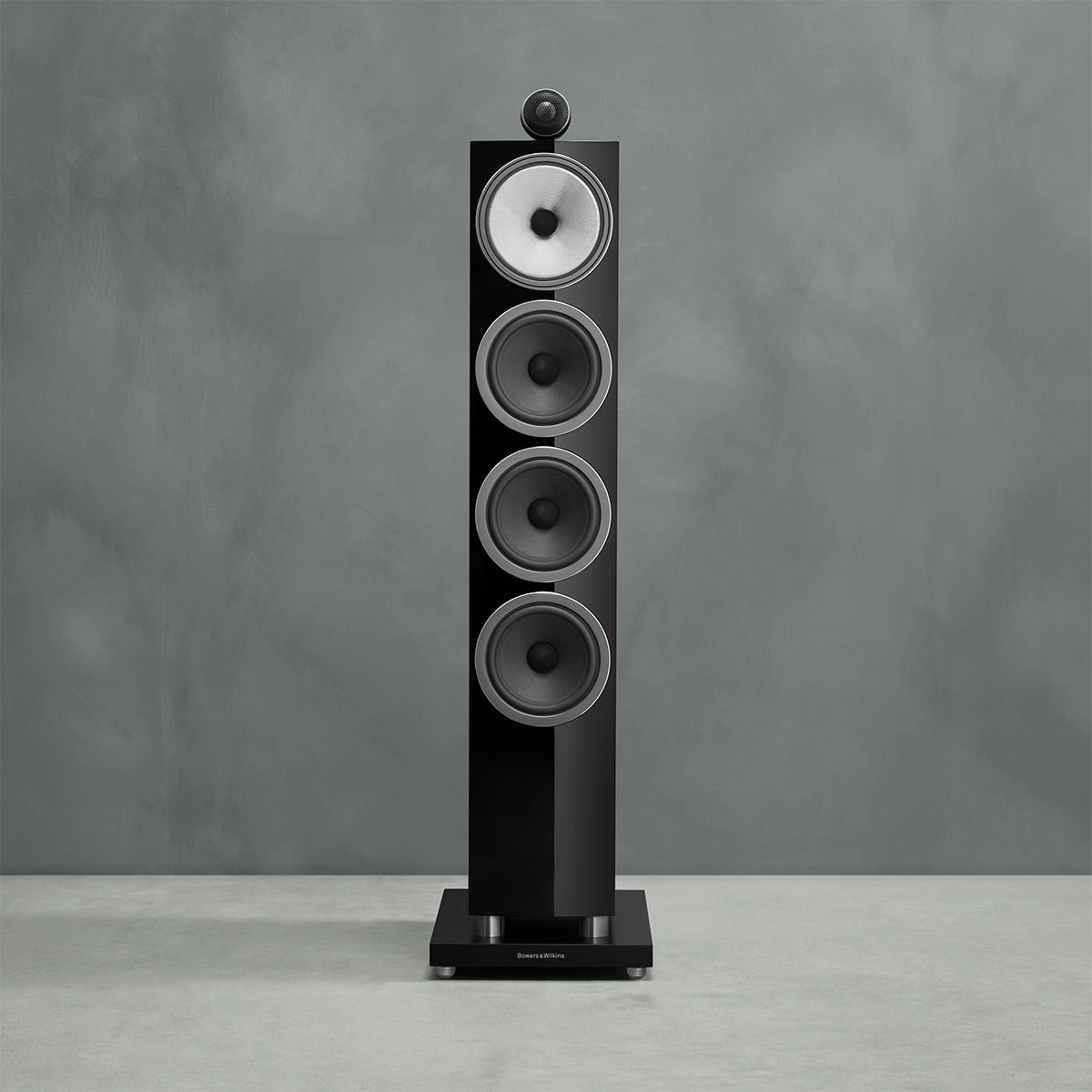 Bowers & Wilkins 702 S3 3-Way Floorstanding Speaker - Pair (Gloss Black)