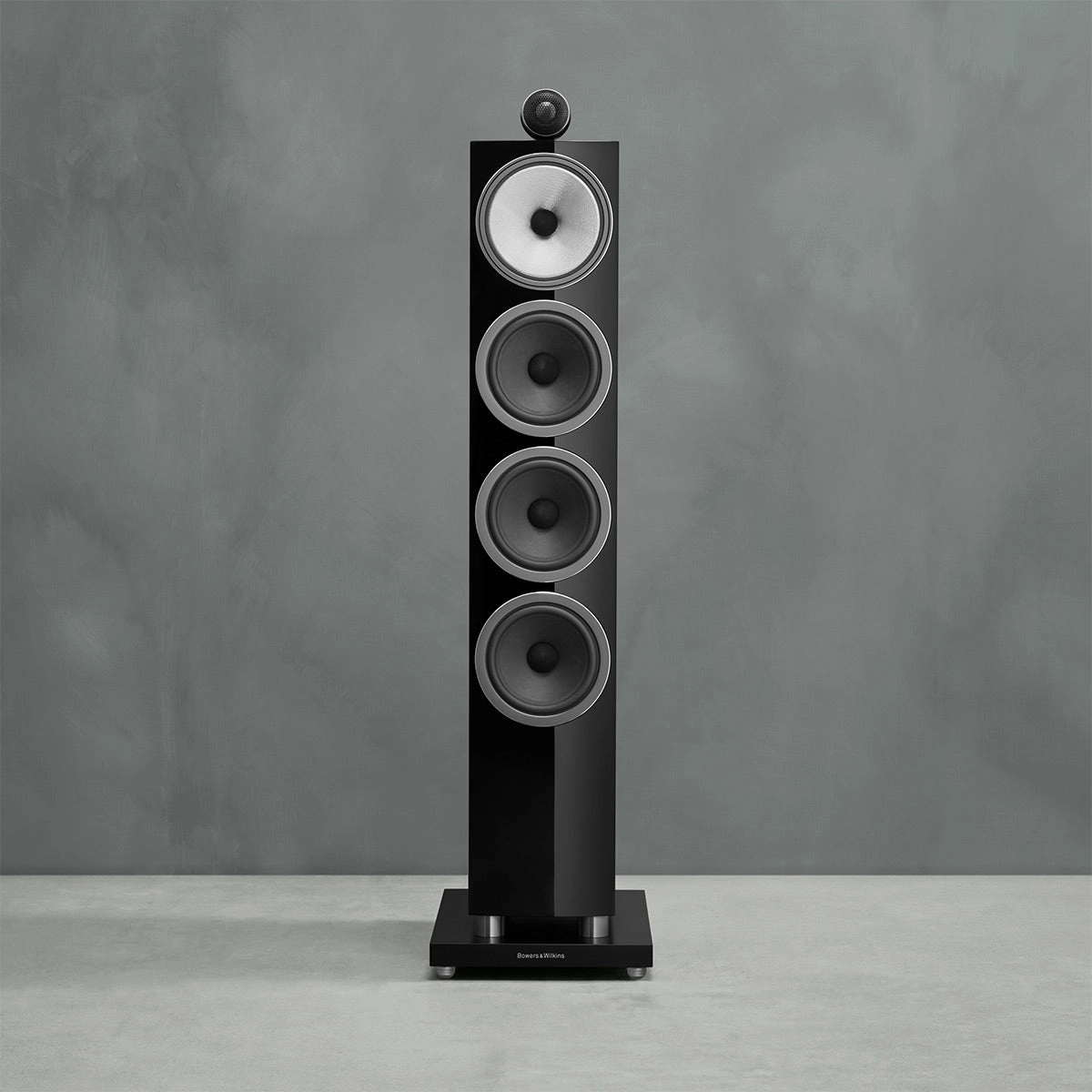 Bowers & Wilkins 702 S3 3-Way Floorstanding Speaker - Pair (Gloss Black)