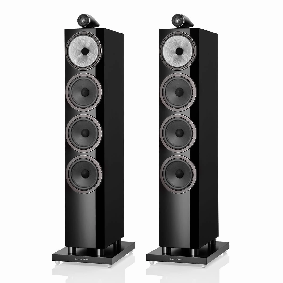 Bowers & Wilkins 702 S3 3-Way Floorstanding Speaker - Pair (Gloss Black) Bowers & Wilkins,B&W Speakers,Premium Audio
