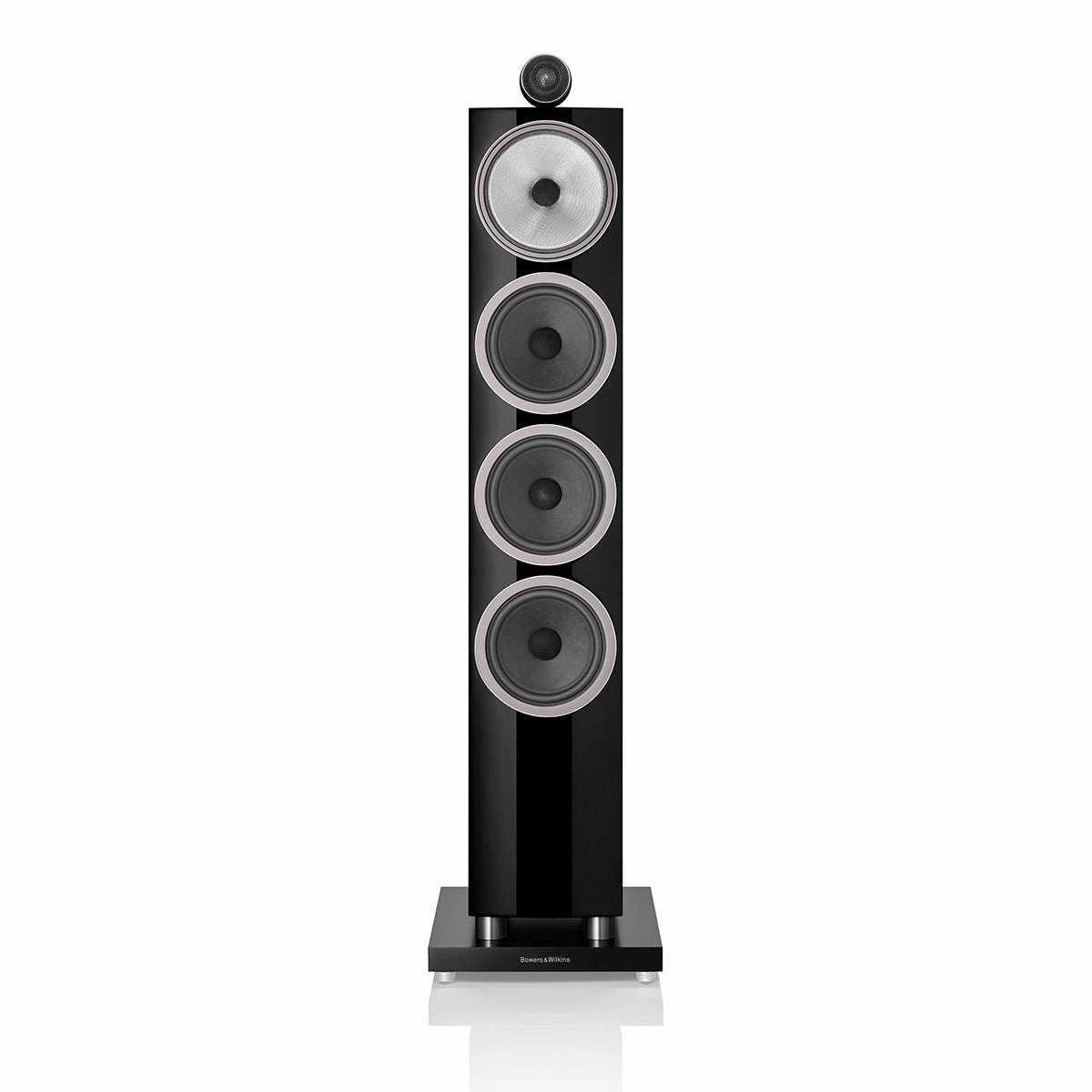 Bowers & Wilkins 702 S3 3-Way Floorstanding Speaker - Pair (Gloss Black)