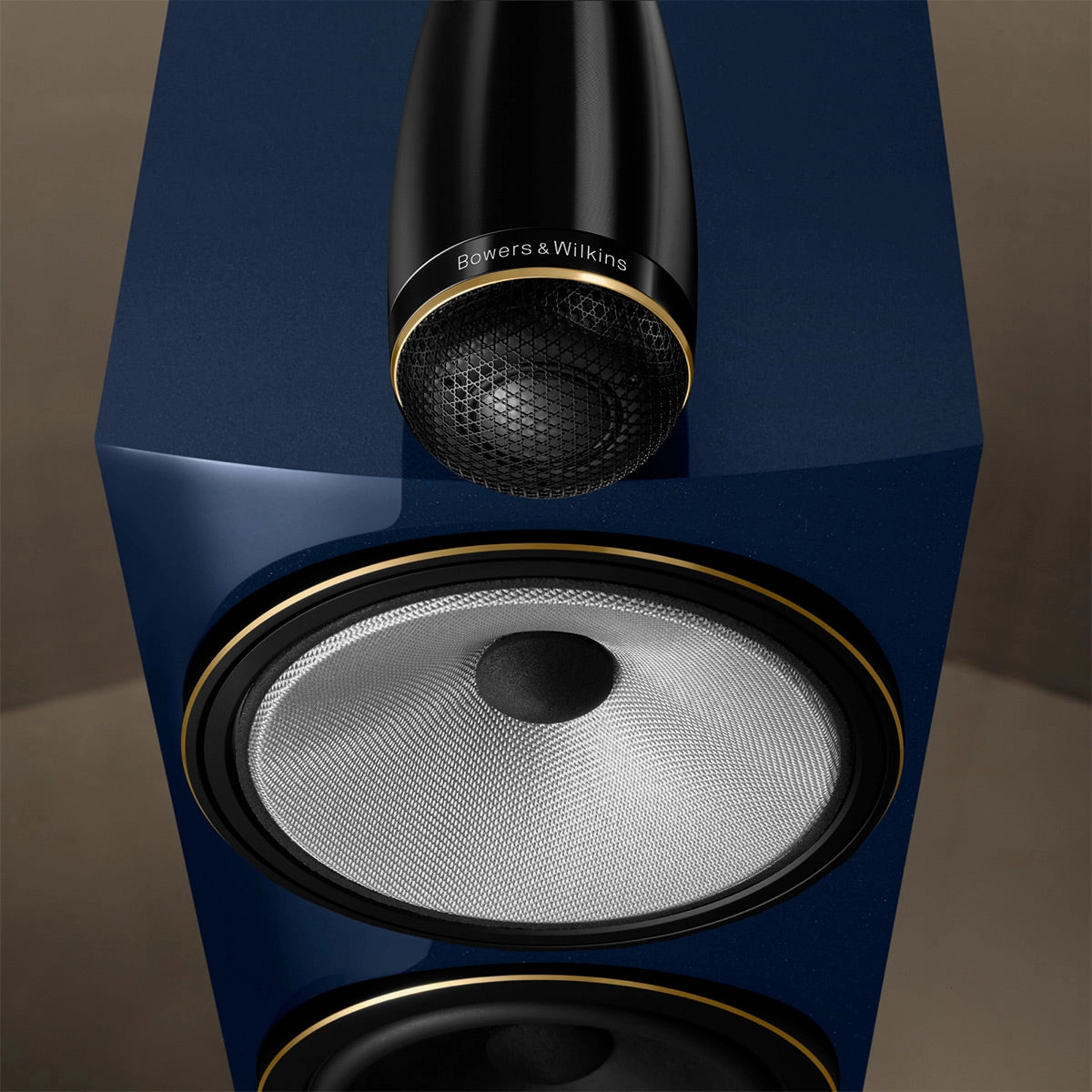 Bowers & Wilkins 702 S3 Signature 3-Way Floorstanding Speaker - Each (Midnight Blue Metallic)