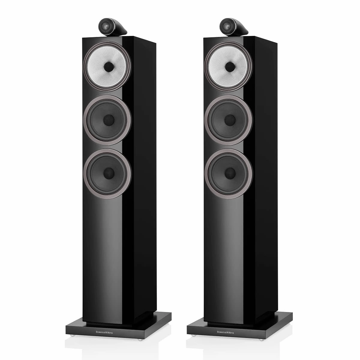 Bowers & Wilkins 703 S3 3-Way Floorstanding Speaker - Pair (Gloss Black) Bowers & Wilkins,B&W Speakers,Premium Audio