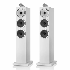 Bowers & Wilkins 703 S3 3-Way Floorstanding Speaker - Pair (Satin White) Bowers & Wilkins,B&W Speakers,Premium Audio