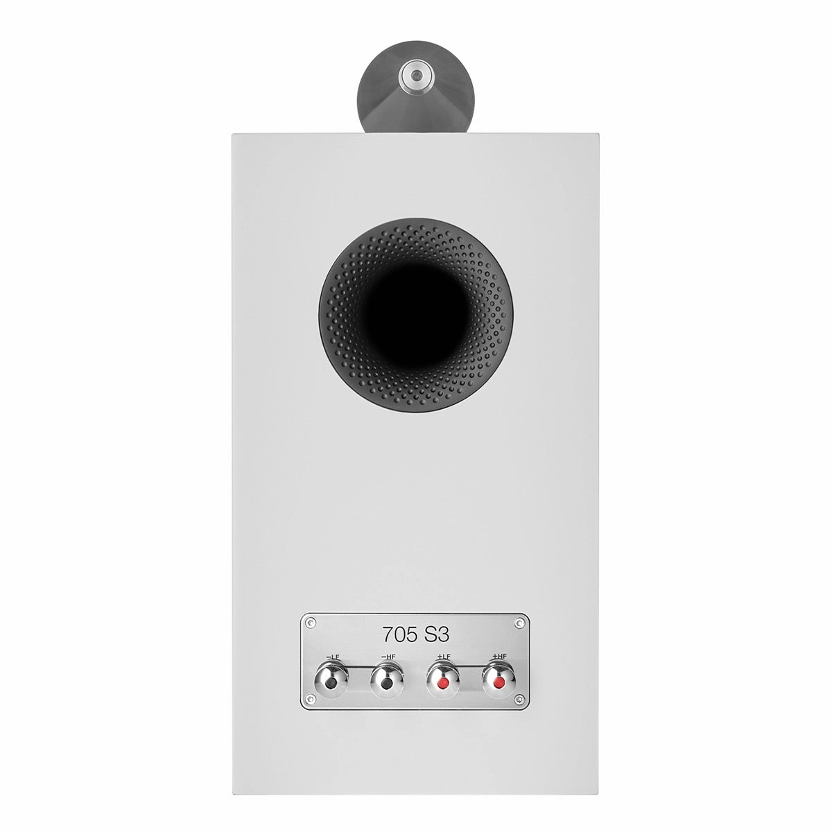 Bowers & Wilkins 705 S3 2-Way Bookshelf Speakers - Pair (Satin White)