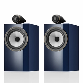 Bowers & Wilkins 705 S3 Signature 2-Way Bookshelf Speakers - Pair (Midnight Blue Metallic)