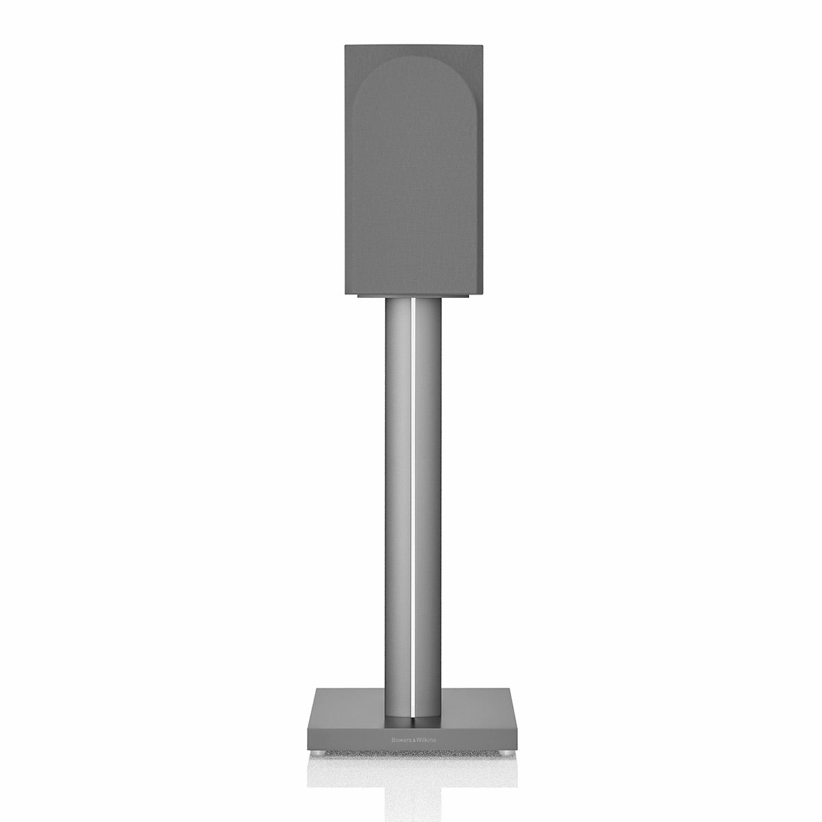 Bowers & Wilkins 706 S3 2-Way Bookshelf Speaker (Satin White) FS-700 Floor Stand (Silver) - Each