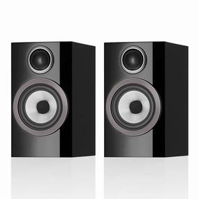 Bowers & Wilkins 707 S3 2-Way Bookshelf Speaker - Pair (Gloss Black) Bowers & Wilkins,B&W Speakers,Premium Audio