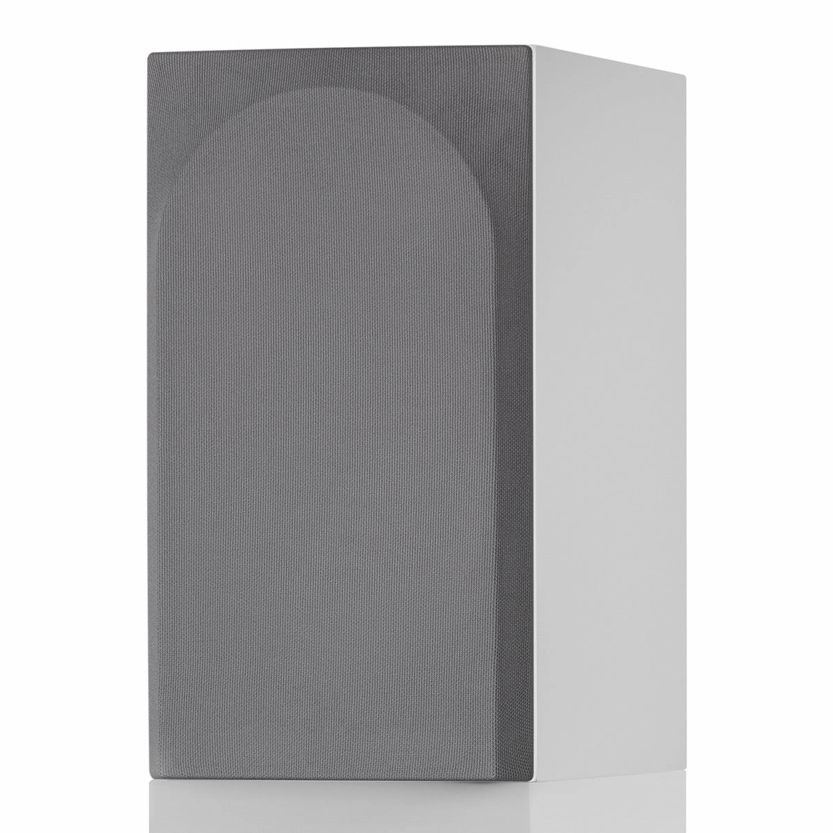Bowers & Wilkins 707 S3 2-Way Bookshelf Speaker (Satin White) FS-700 Floor Stand (Silver) - Each