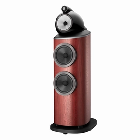 Bowers & Wilkins 802 D4 3-Way Floorstanding Speaker - Each (Satin Rosenut) Bowers & Wilkins,B&W Speakers,Premium Audio