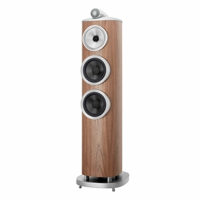 Bowers & Wilkins 804 D4 3-Way Floorstanding Speaker - Each (Satin Walnut) Bowers & Wilkins,B&W Speakers,Premium Audio