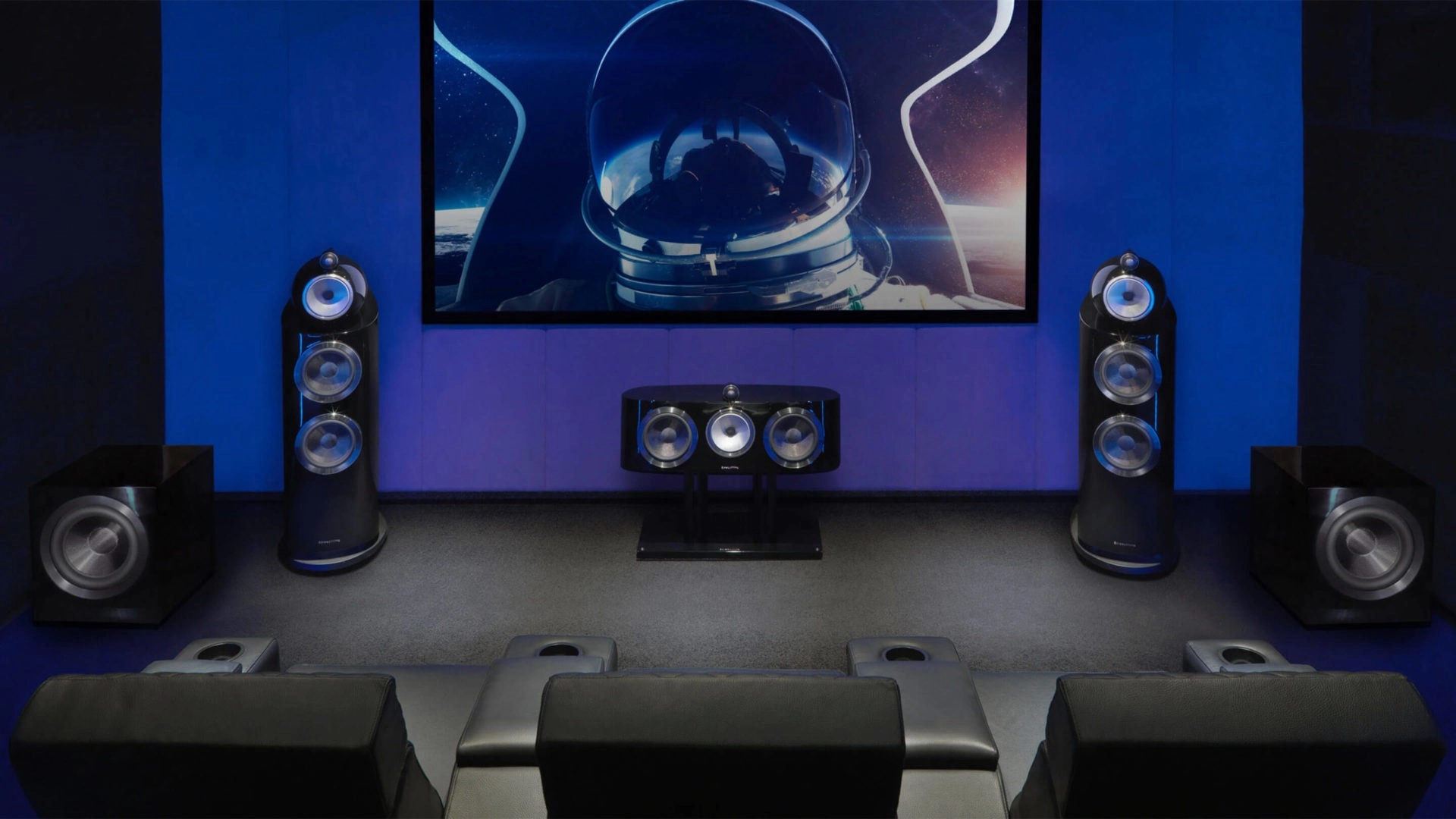 Bowers & Wilkins ASW DB1D Dual 12" 2000W Active Subwoofer (Each)