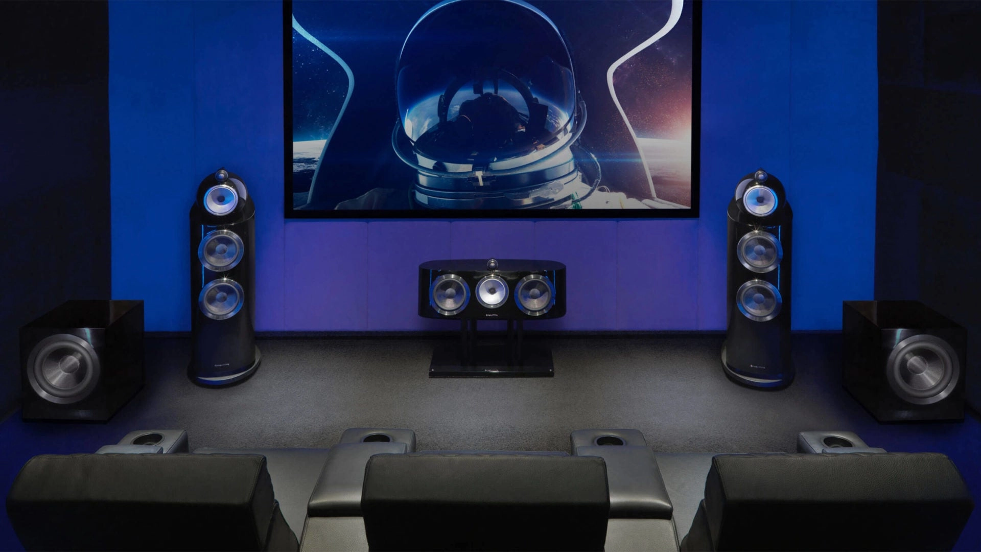 Bowers & Wilkins ASW DB1D Dual 12" 2000W Active Subwoofer (Each)