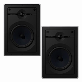 Bowers & Wilkins CWM663 6" In-Wall Speakers - Pair In Wall & In Ceiling Speakers,Recessed Speakers,Flush Mount Audio