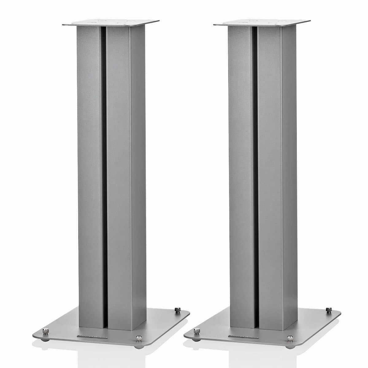 Bowers & Wilkins FS-600 Floor Stands for S3 600 Series Bookshelf Speakers - Pair (Silver)