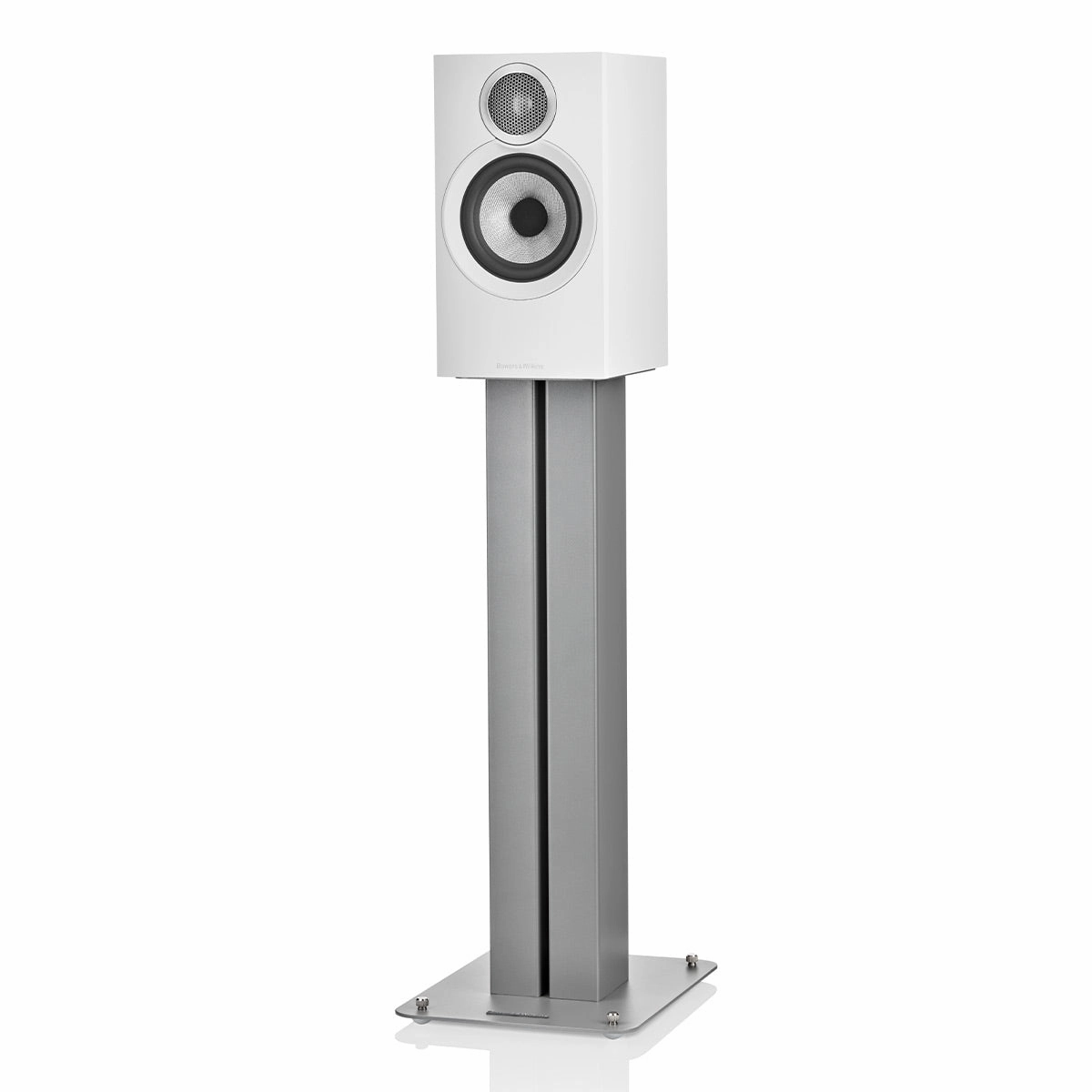 Bowers & Wilkins FS-600 Floor Stands for S3 600 Series Bookshelf Speakers - Pair (Silver)