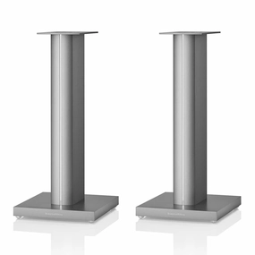 Bowers & Wilkins FS-700 Floor Stand for S3 700 Series Bookshelf Speaker - Pair (Silver) Speaker stands,Audio Stands,Speaker Mounts