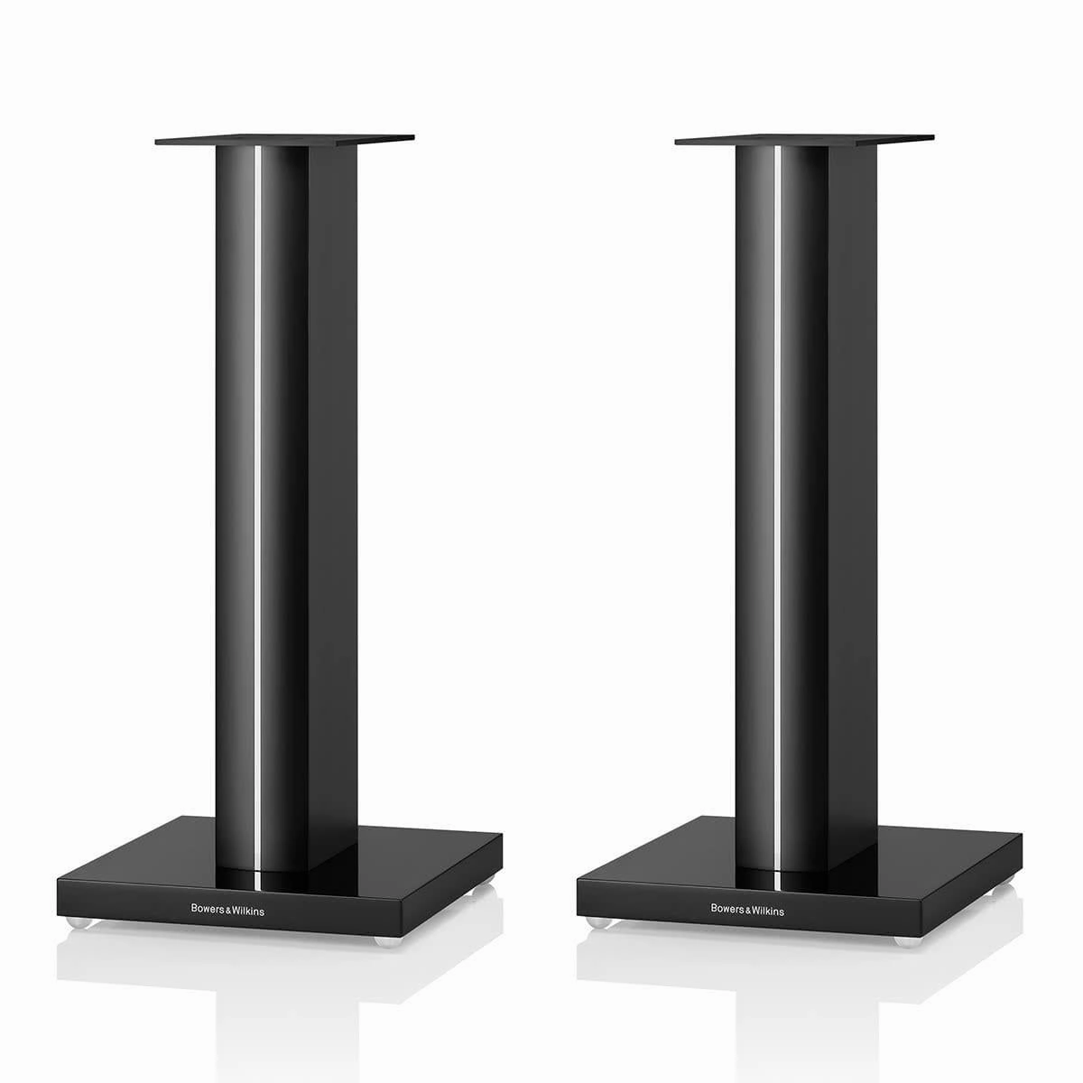 Bowers & Wilkins FS-700 Floor Stands for S3 700 Series Bookshelf Speaker - Pair (Black) Speaker stands,Audio Stands,Speaker Mounts