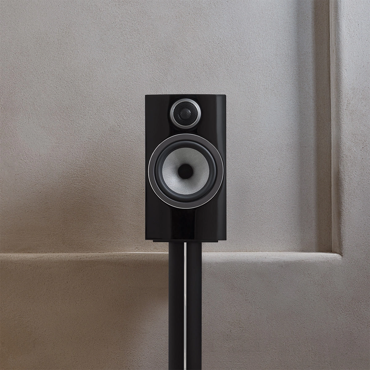 Bowers & Wilkins FS-700 Floor Stands for S3 700 Series Bookshelf Speaker - Pair (Black)