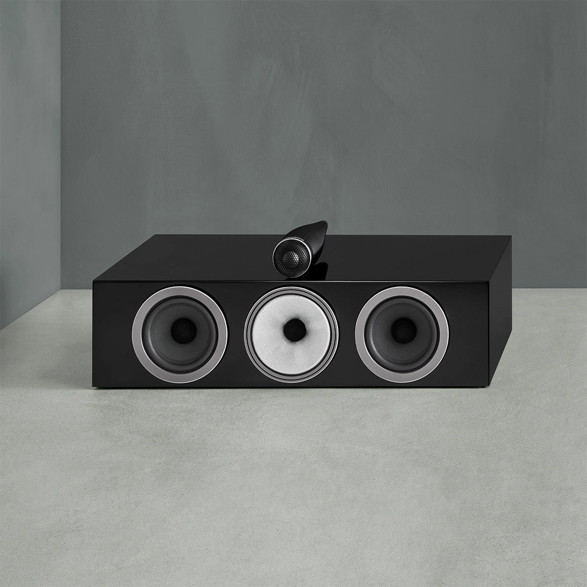 Bowers & Wilkins HTM71 S3 3-Way Center Channel Speaker (Gloss Black)