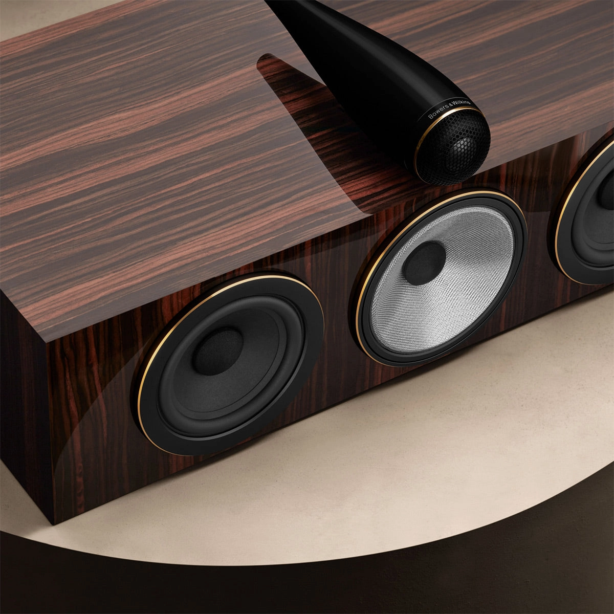 Bowers & Wilkins HTM71 S3 Signature 3-Way Center Channel Speaker (Datuk Gloss)