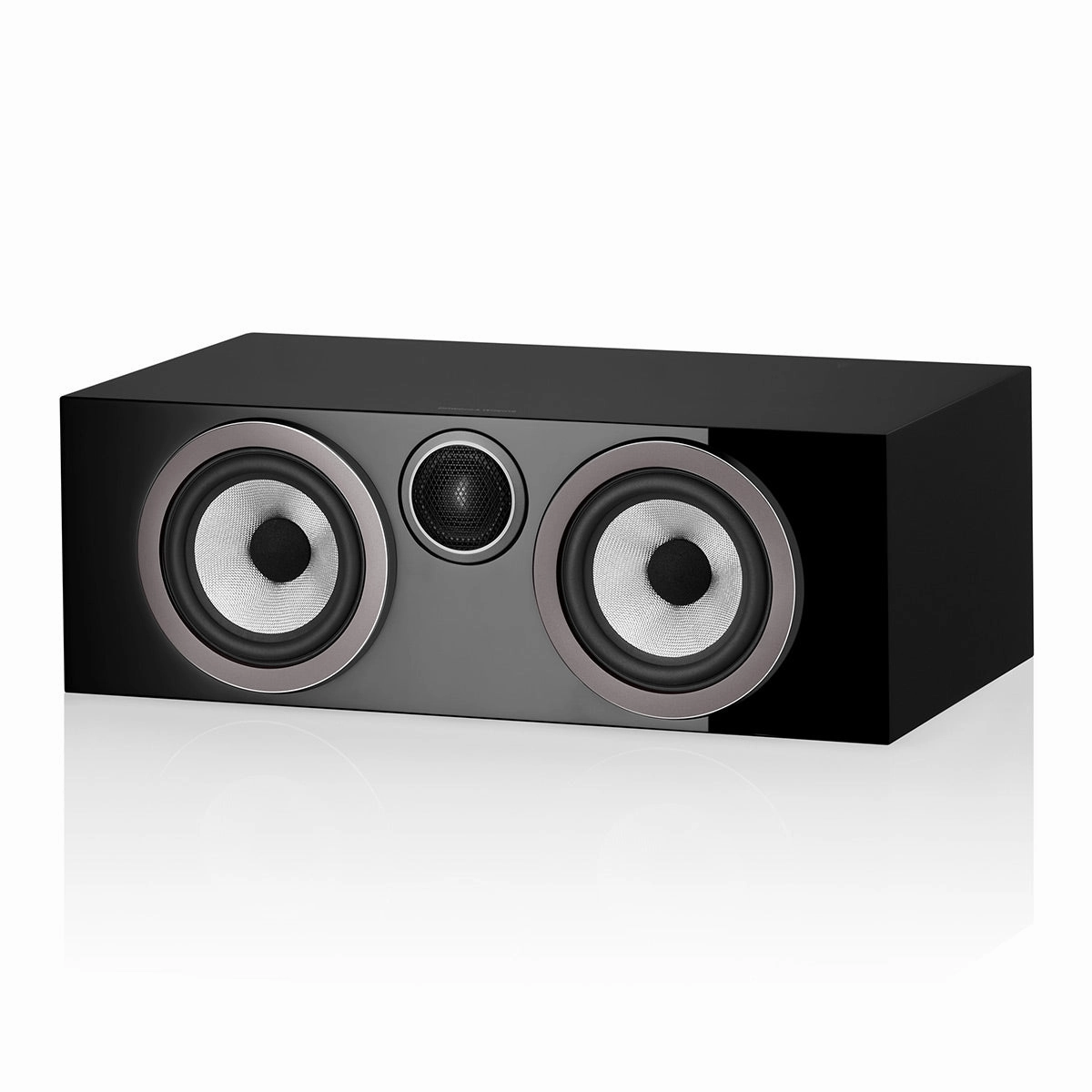 Bowers & Wilkins HTM72 S3 2-Way Center Channel Speaker (Gloss Black) Center Channel Speakers,Home Theater Center,Dialog Speakers