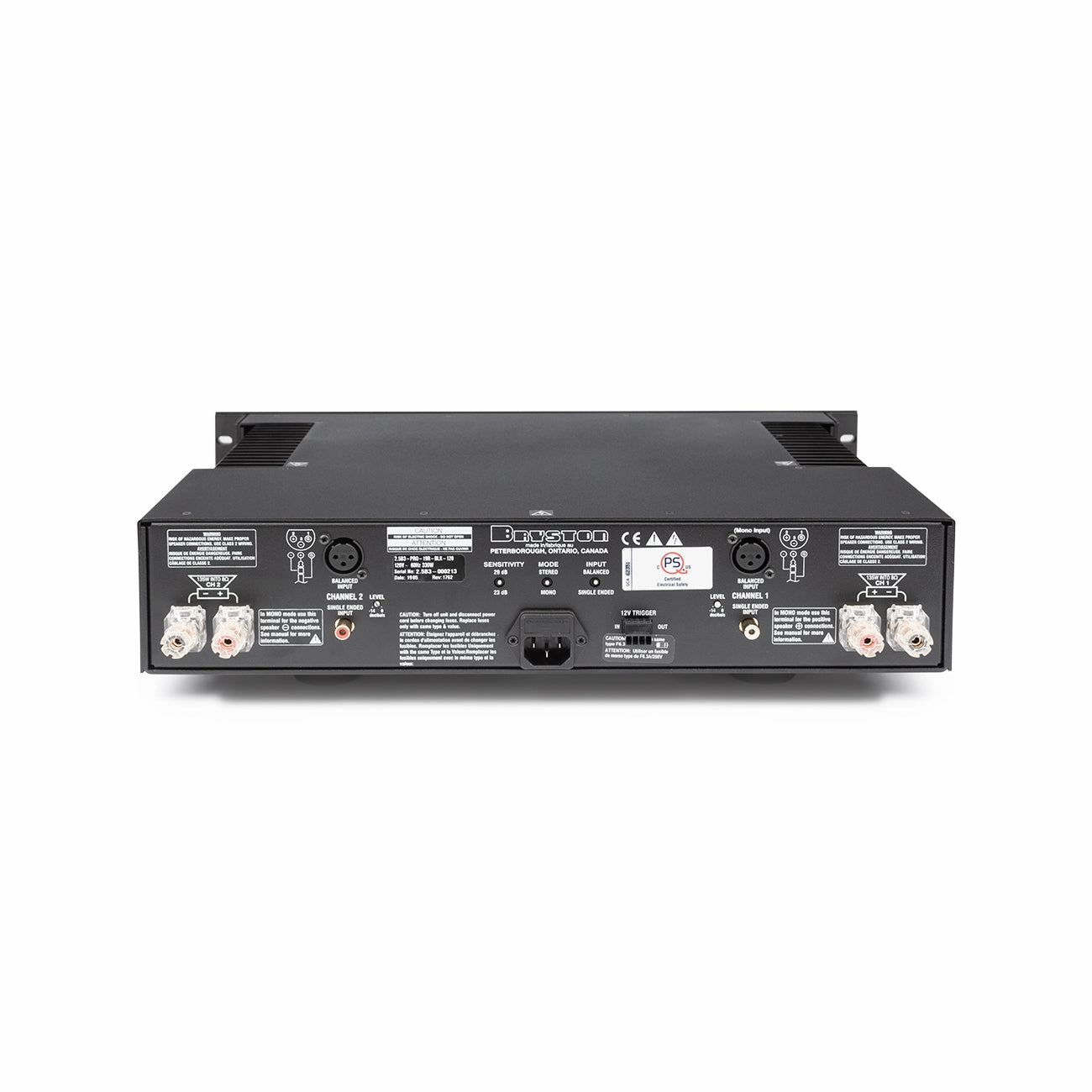 Bryston 2.5B Stereo Power Amplifier