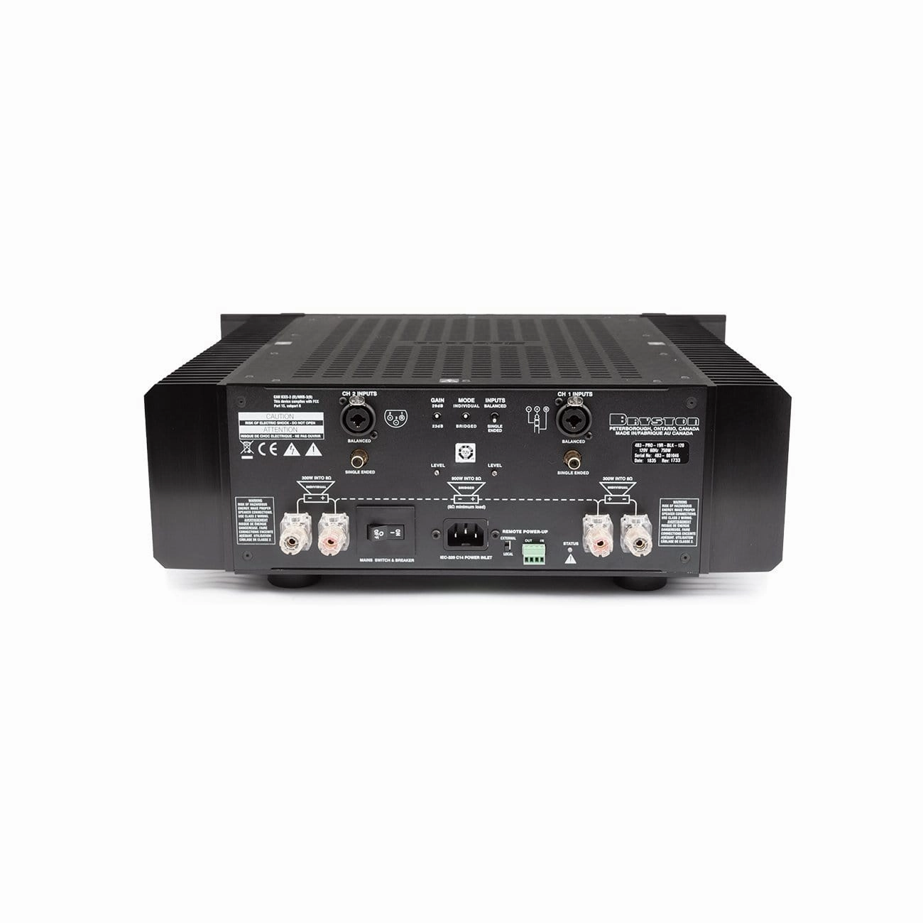 Bryston 4B Stereo Power Amplifier