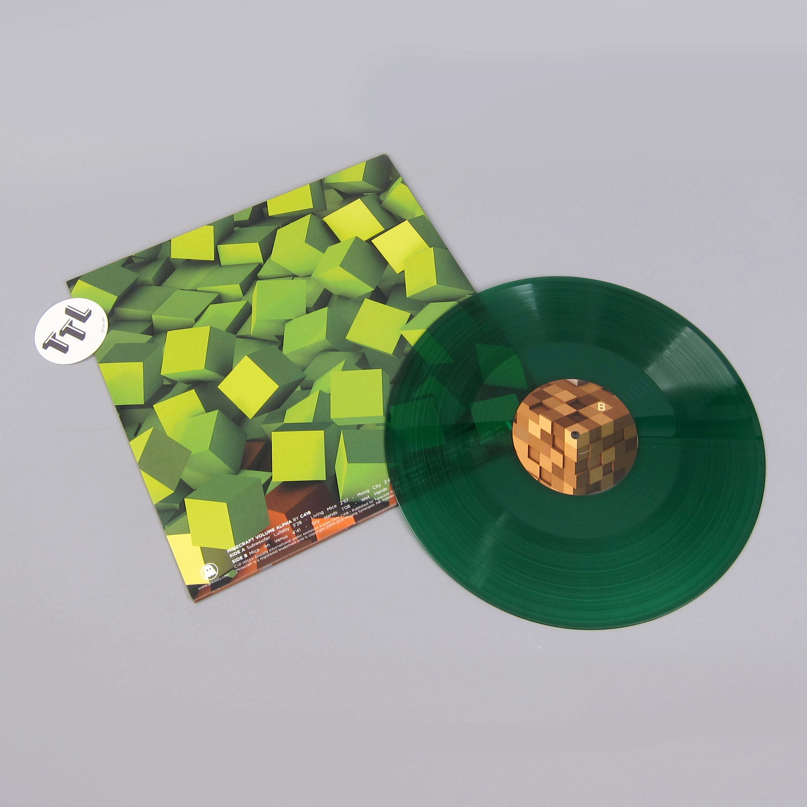C418: Minecraft Volume Alpha (Green Colored Vinyl) Vinyl LP