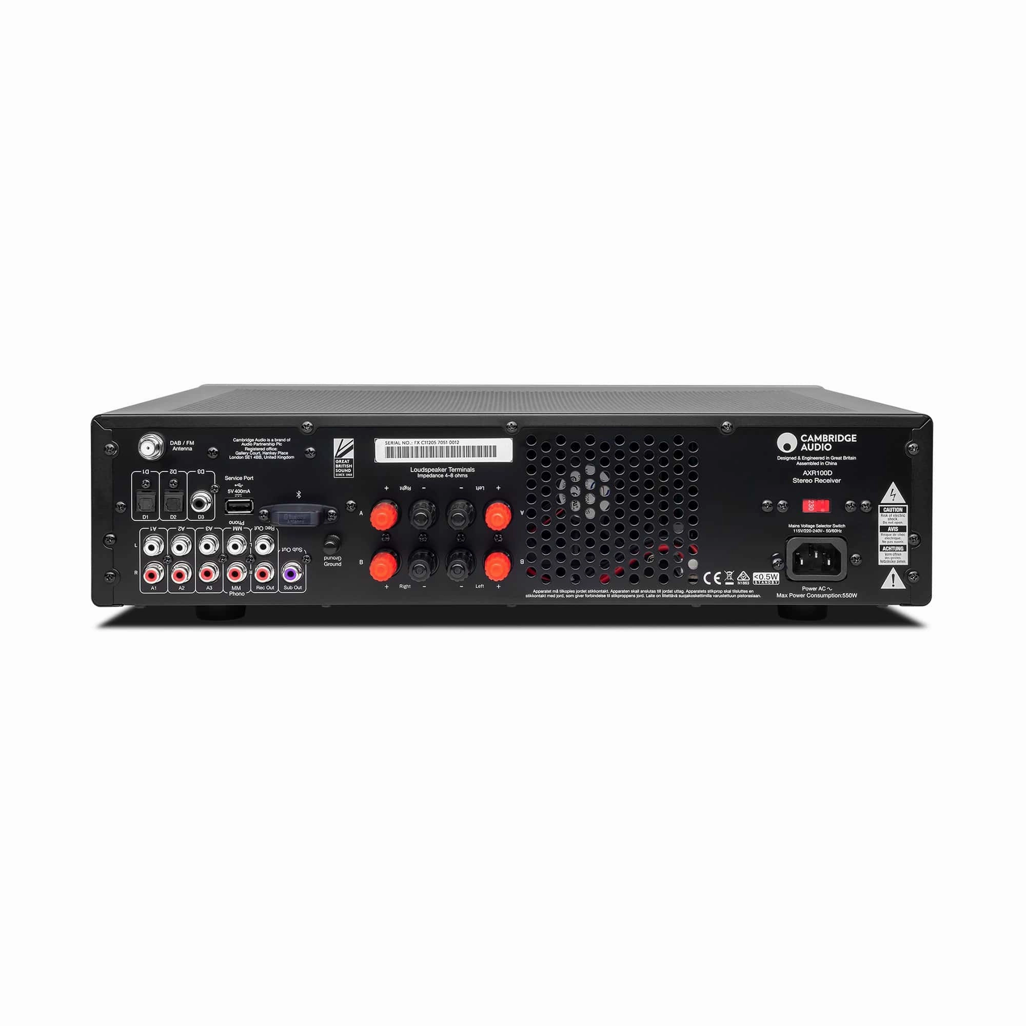 Cambridge Audio AXR100D Stereo Receiver with DAB 