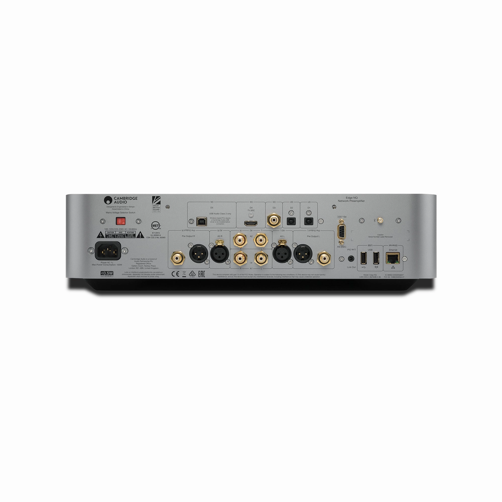 Cambridge Audio Edge NQ Preamplifier and Network Streamer