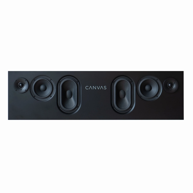 CANVAS High End HiFi TV Speaker Unit Only (Each) Soundbars,Home Theater Bars,Flat Panel Audio