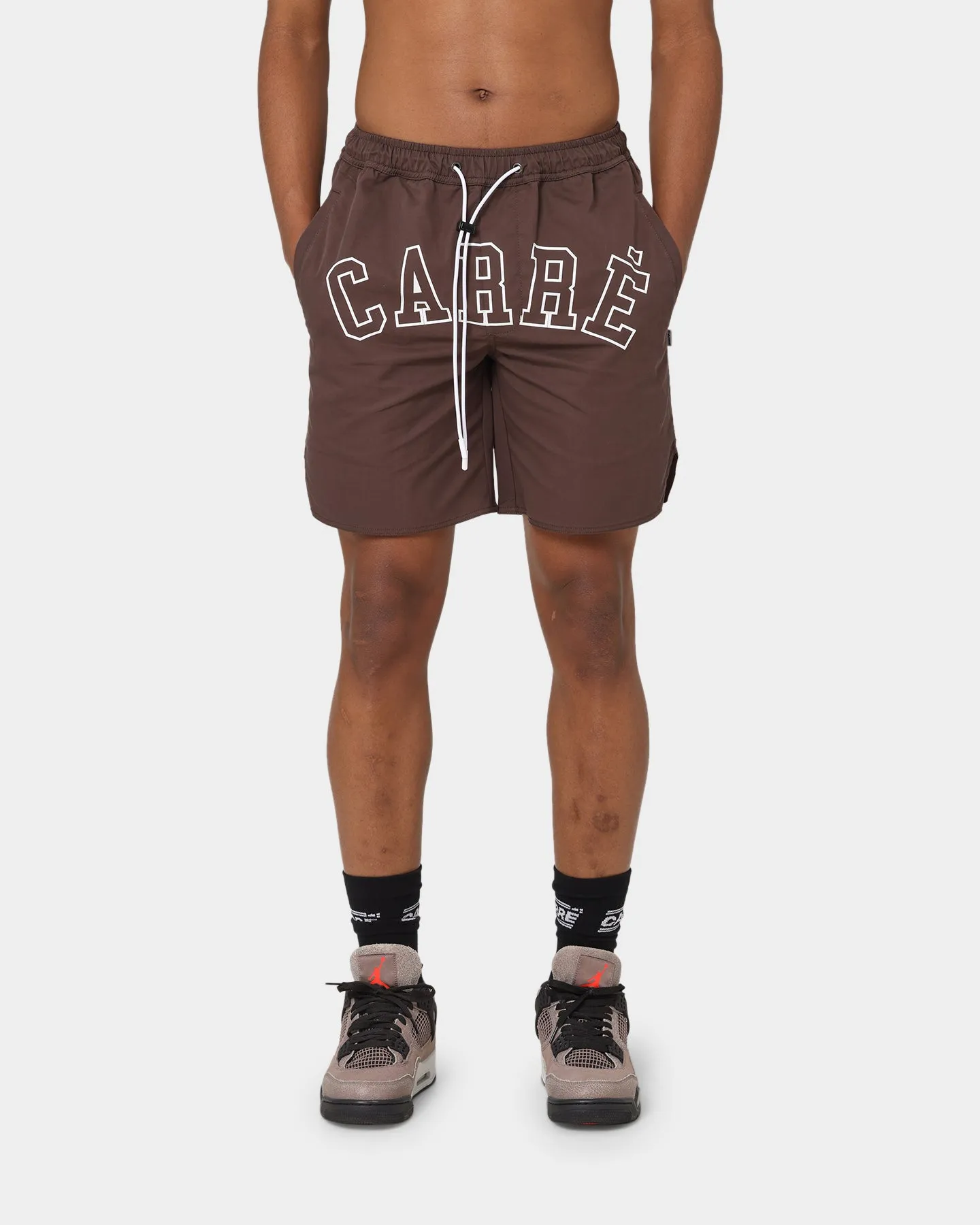 Carr?? Arc La Plage Shorts Dark Brown