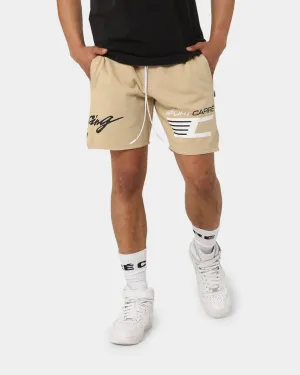 Carr?? Automobile Sweat Shorts Stone
