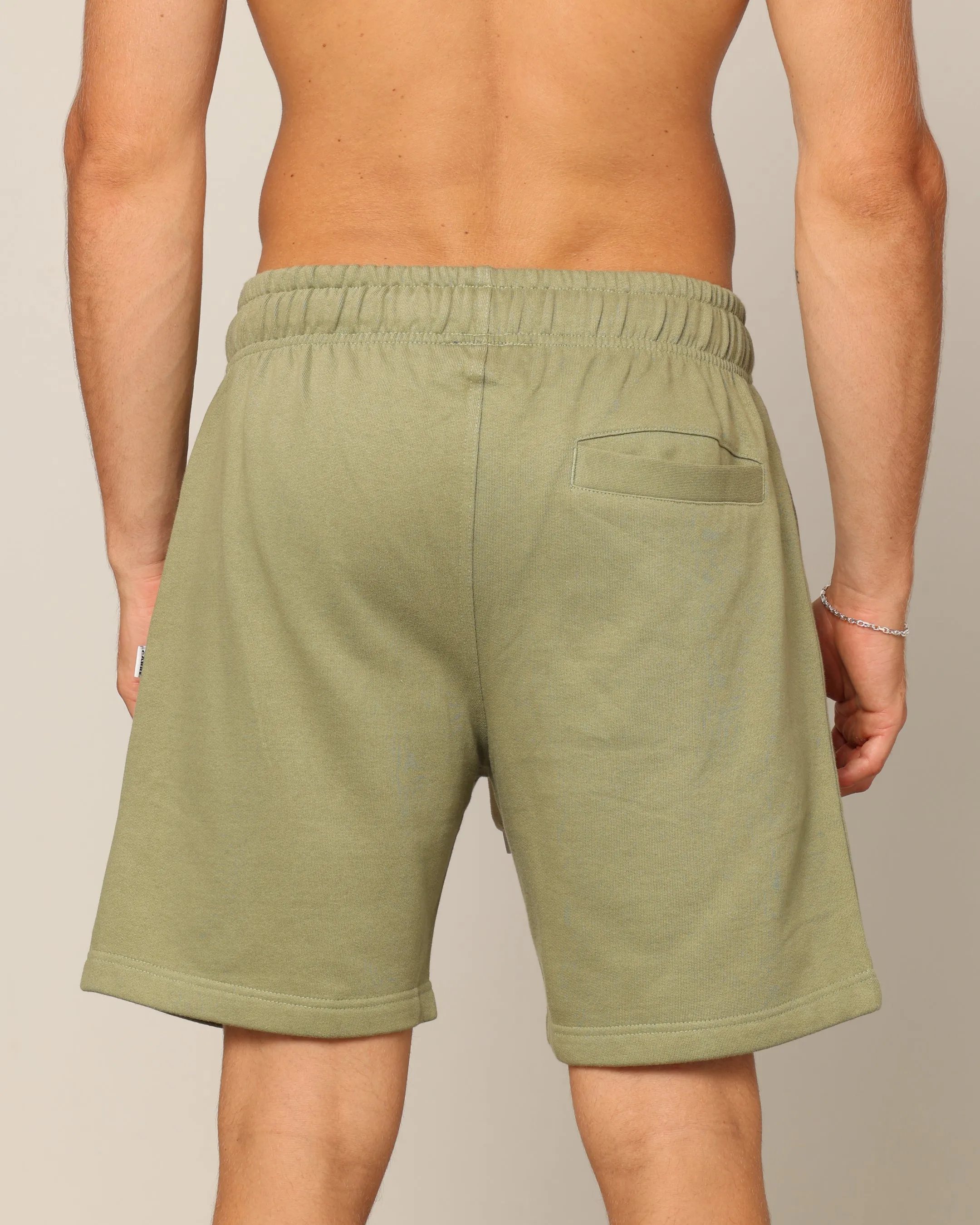 Carr?? Blanc Classic Sweat Shorts Military