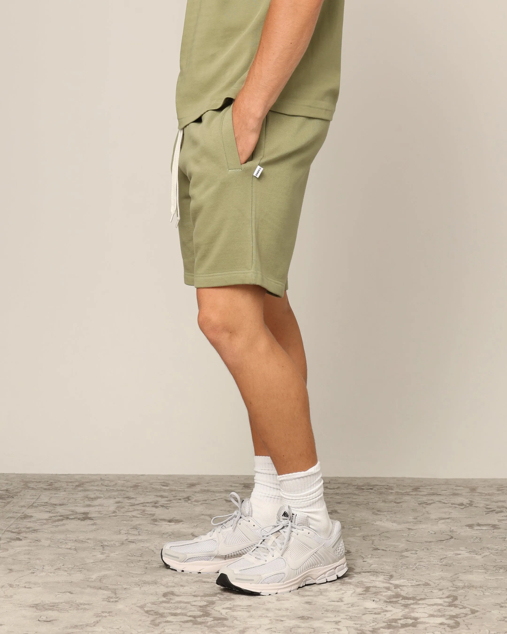 Carr?? Blanc Classic Sweat Shorts Military