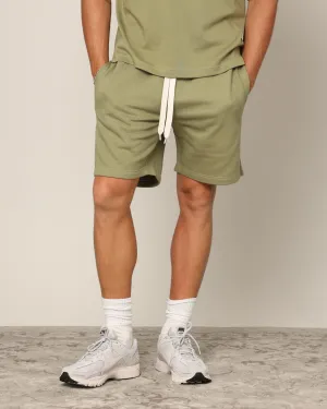 Carr?? Blanc Classic Sweat Shorts Military