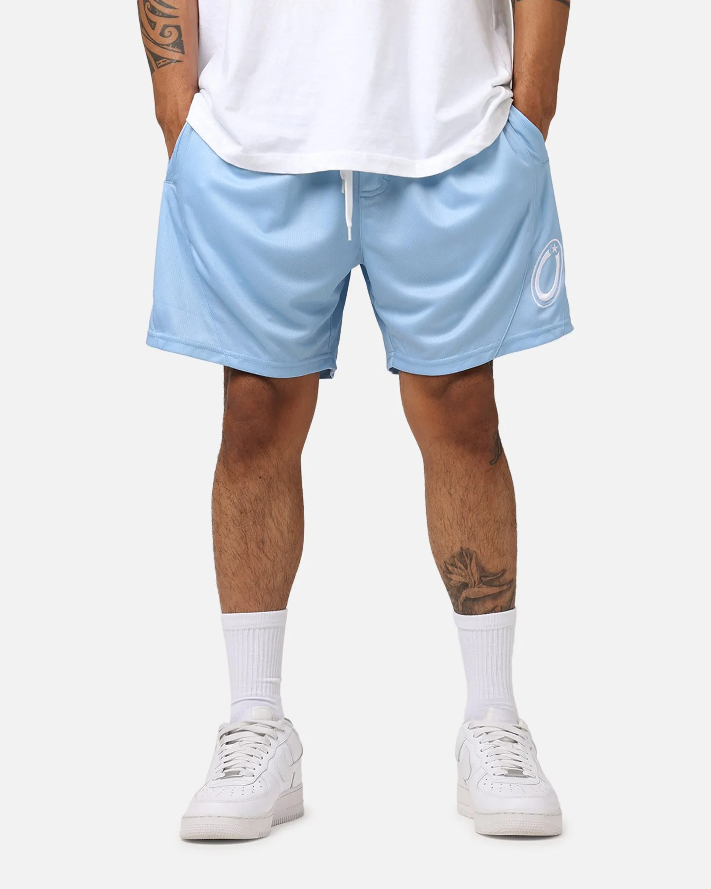 Carr?? C-Star Mesh Basketball Shorts Light Blue