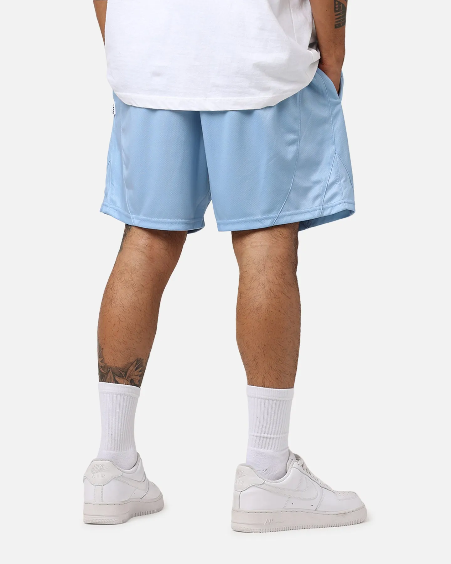 Carr?? C-Star Mesh Basketball Shorts Light Blue