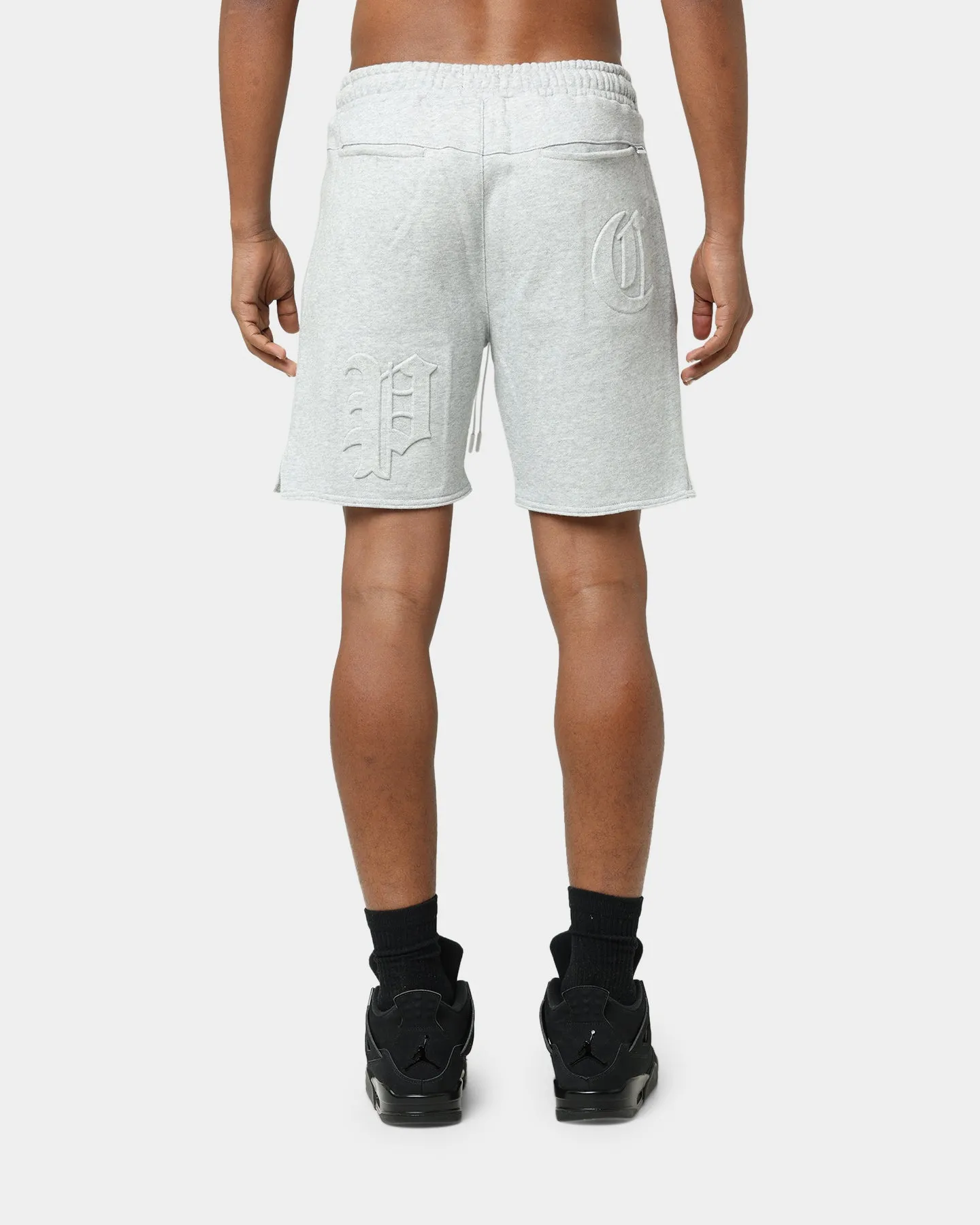 Carr?? CP Sweat Shorts Grey Marle