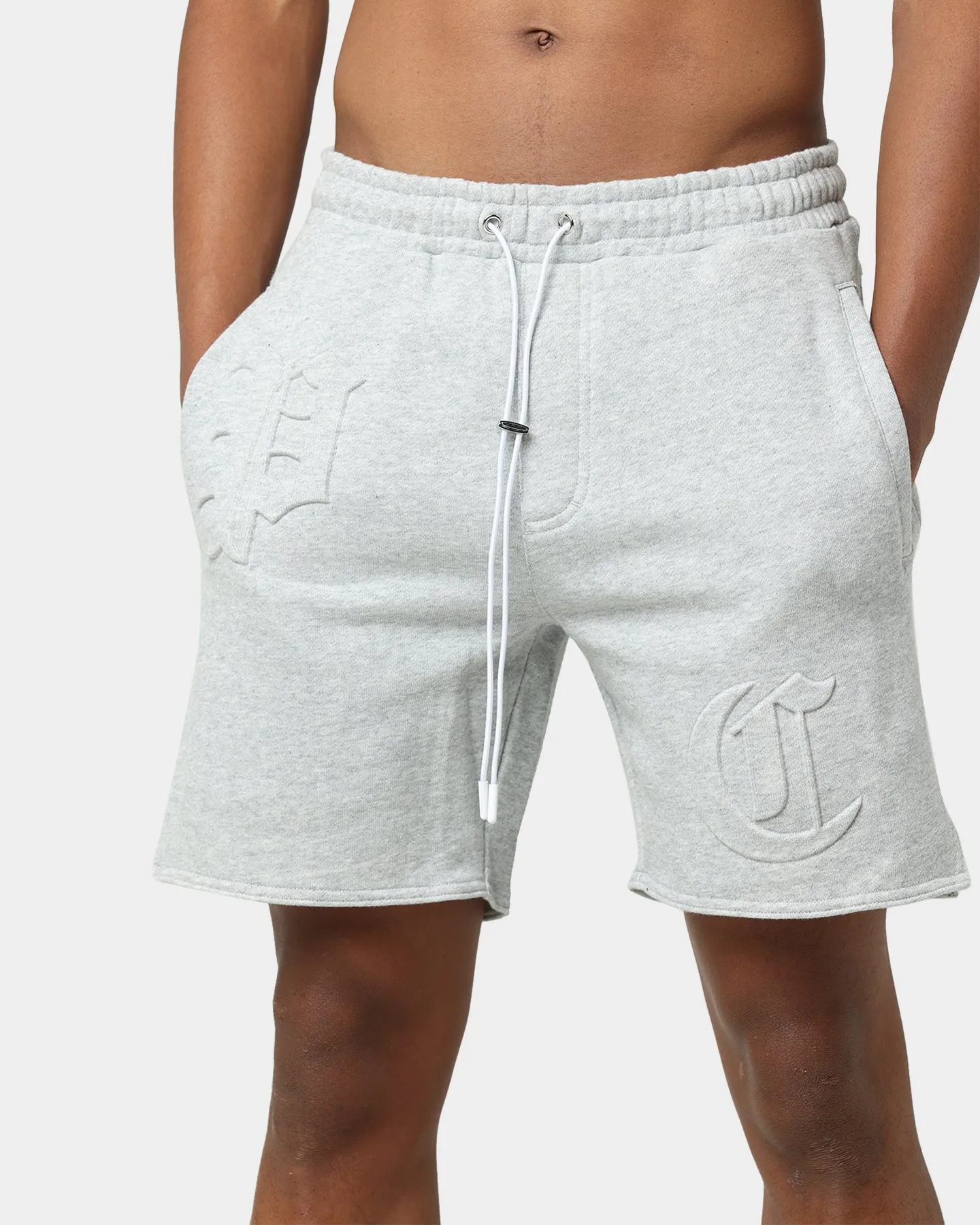 Carr?? CP Sweat Shorts Grey Marle