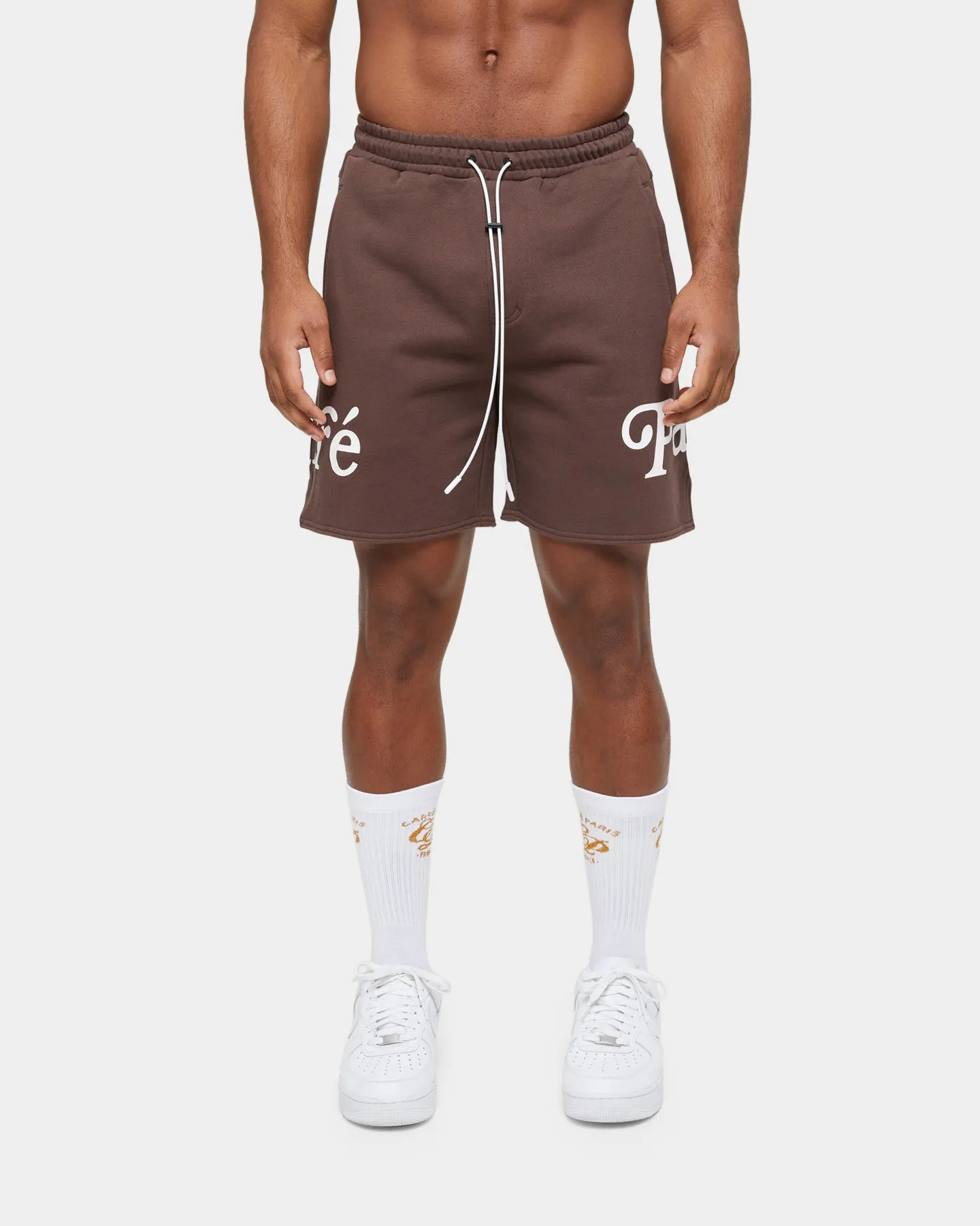 Carr?? Volle Sweat Short Dark Brown