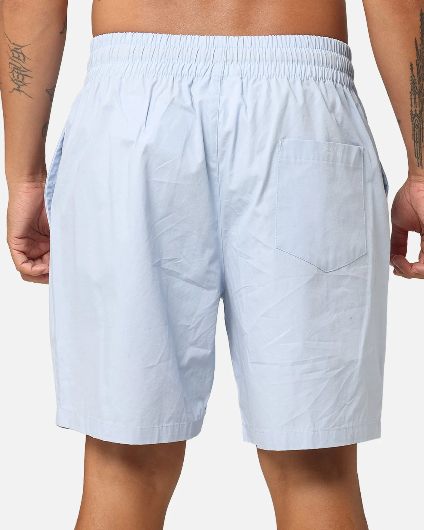 Carre Dice Club Beach Shorts Light Blue