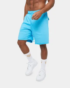 Carre Forme Sweat Shorts Baby Blue