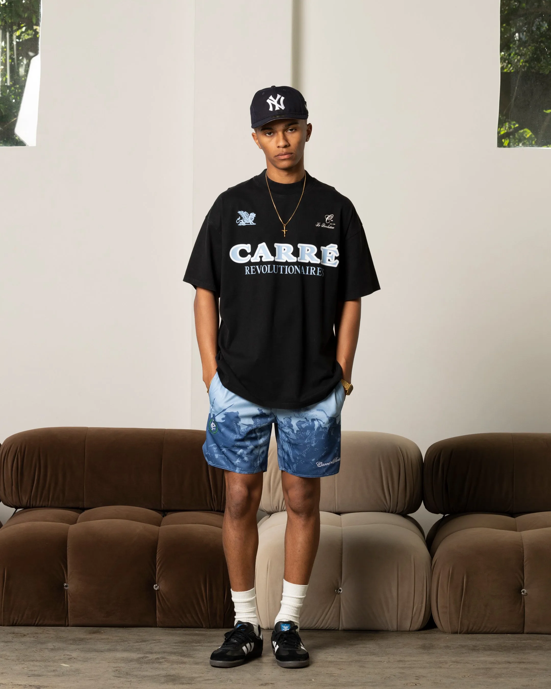 Carre Victory Basketball Shorts Light Blue