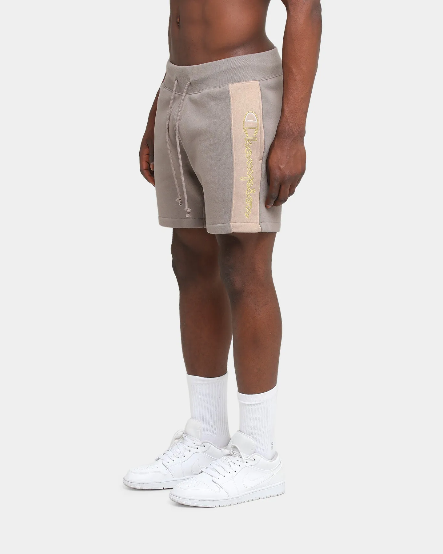 Champion Rev Weave Panel Stripe Shorts Gizmo
