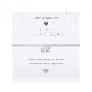 Children's a littles Polar Bear Bracelet  C514 Joma Jewellery
