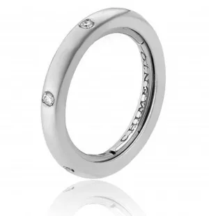Chimento Jewellery Chimento Forever Stack Me 18ct White Gold Diamond Adjustable Size-Fit Ring
