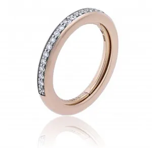 Chimento Jewellery Chimento Forever Stack Me Line 18ct Rose Gold Diamond Adjustable Size-Fit Ring